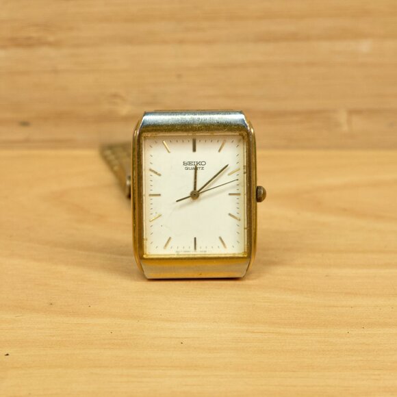 Vintage Seiko 7T94-0AH0 Chronograph Quartz Mens Watch - Picture 1 of 12
